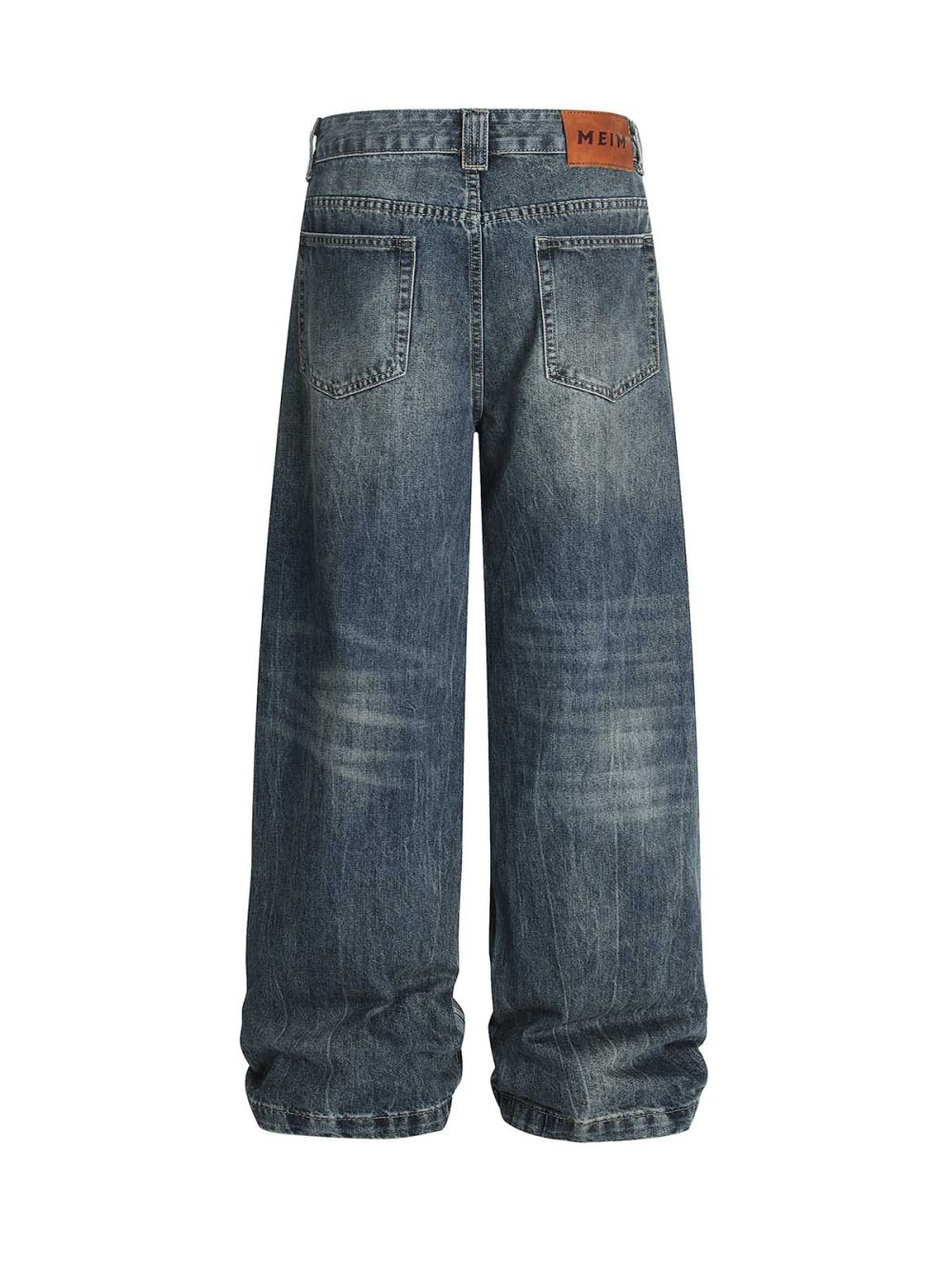Vintage Relaxed Straight-Leg Jeans - Image 3