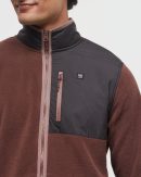 Recycled MicroFleece Contrast Full Zip