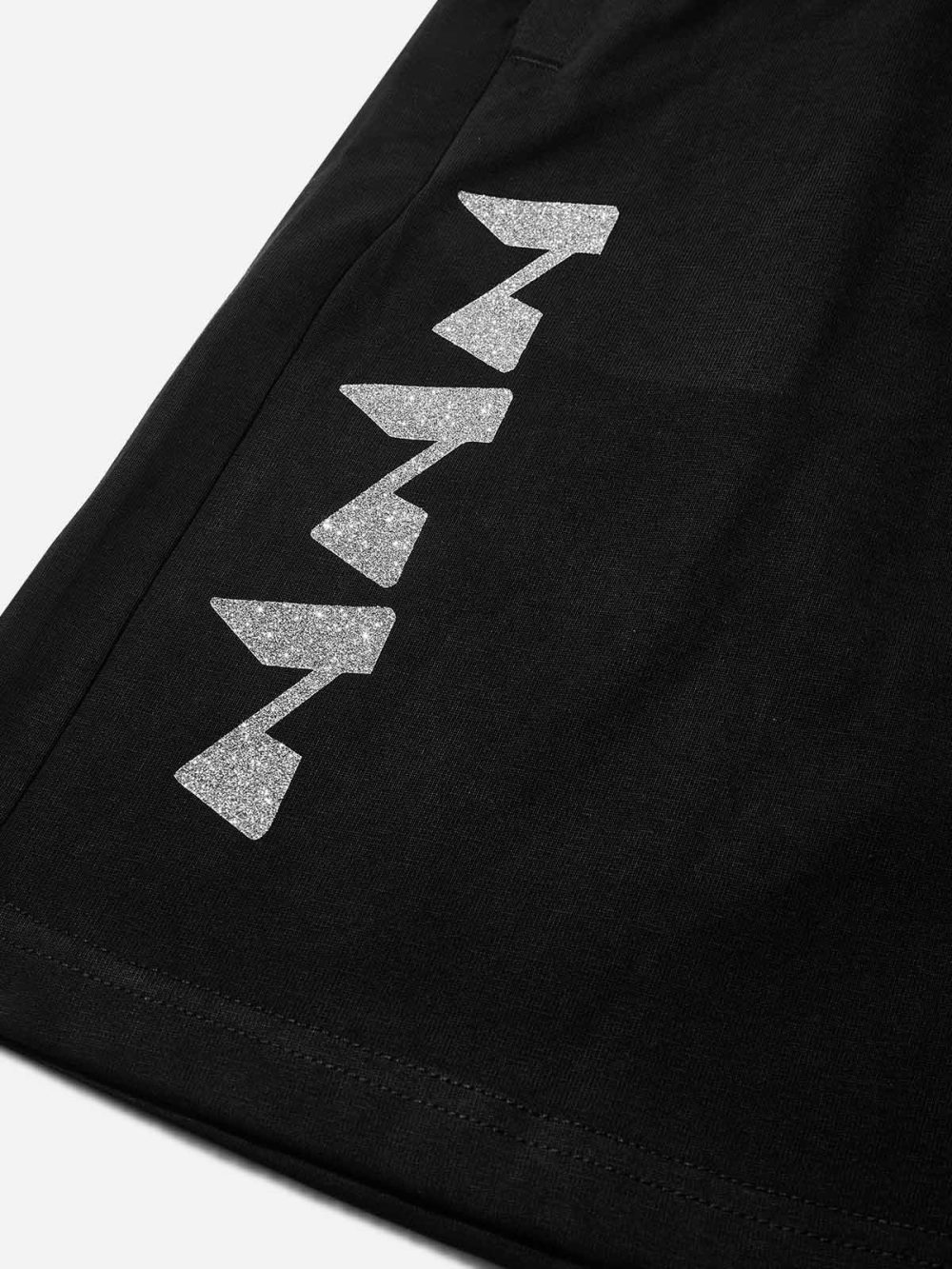 Silver Skull Claw Noissey-logo Silver Diamond Print Pants - Image 6