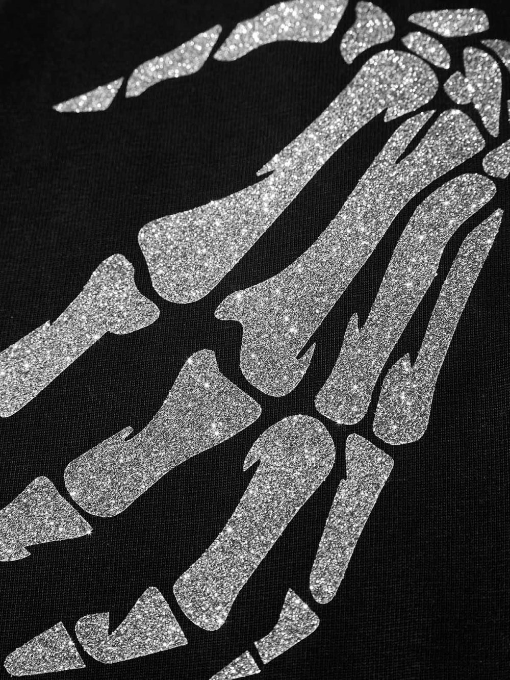 Silver Skull Claw Noissey-logo Silver Diamond Print Pants - Image 7