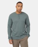 SoftTerry Light Placket Crew