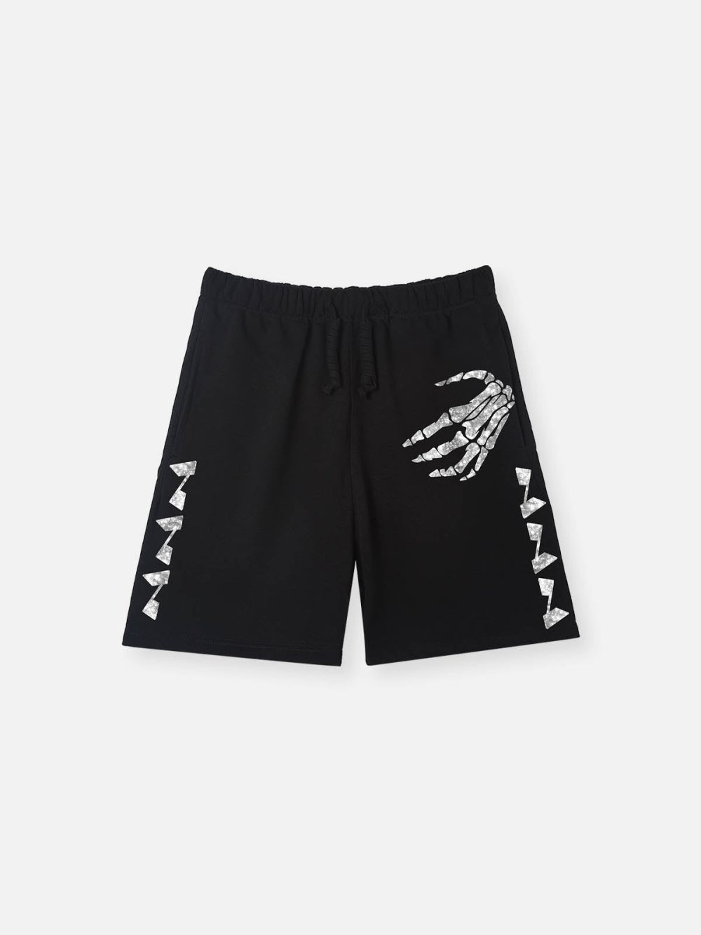 Silver Skull Claw Noissey-logo Silver Diamond Print Pants