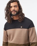 TreeFleece Blocked Classic Crew