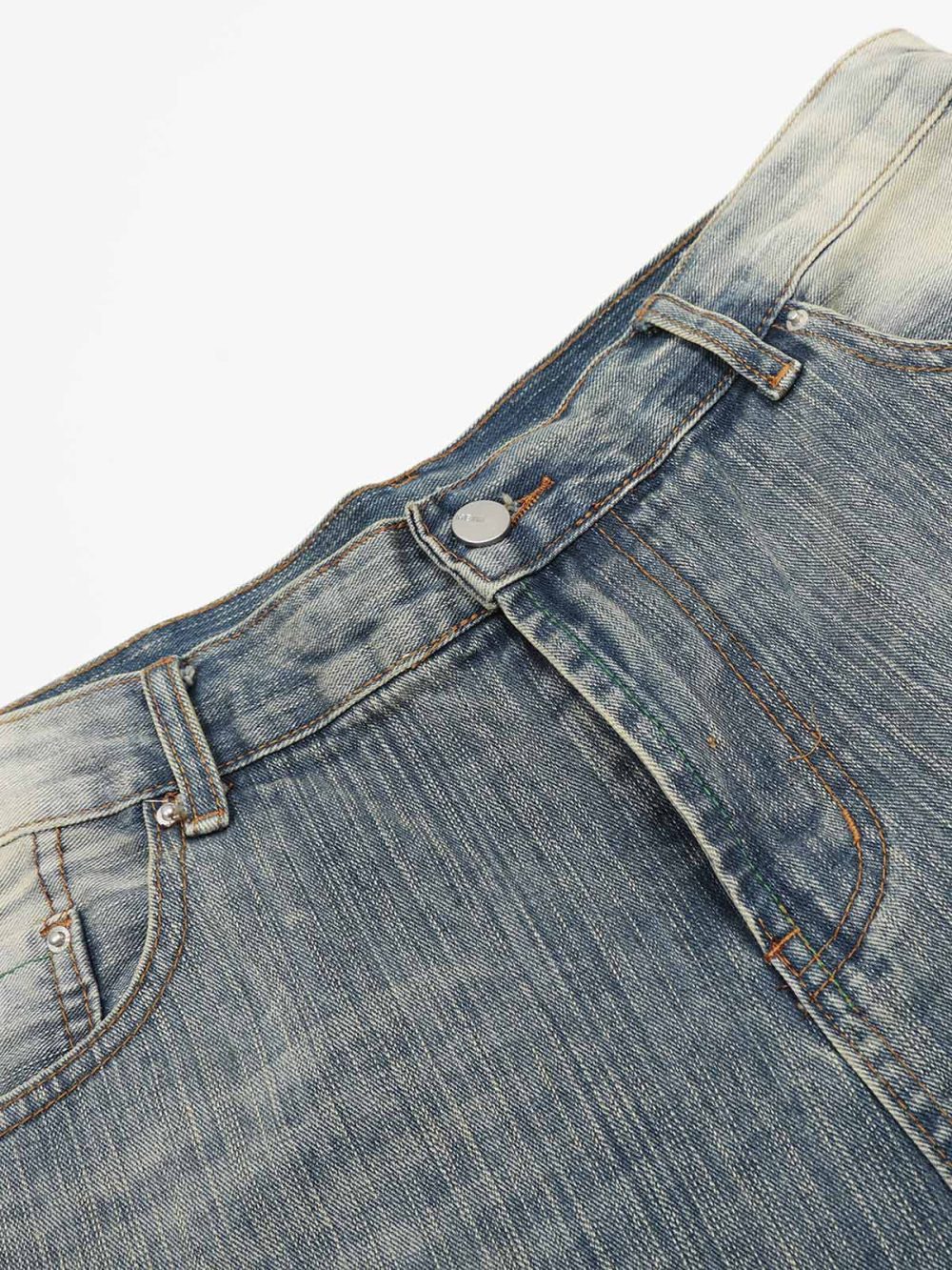 Gradient Machete-Cut Capri Jeans - Image 5