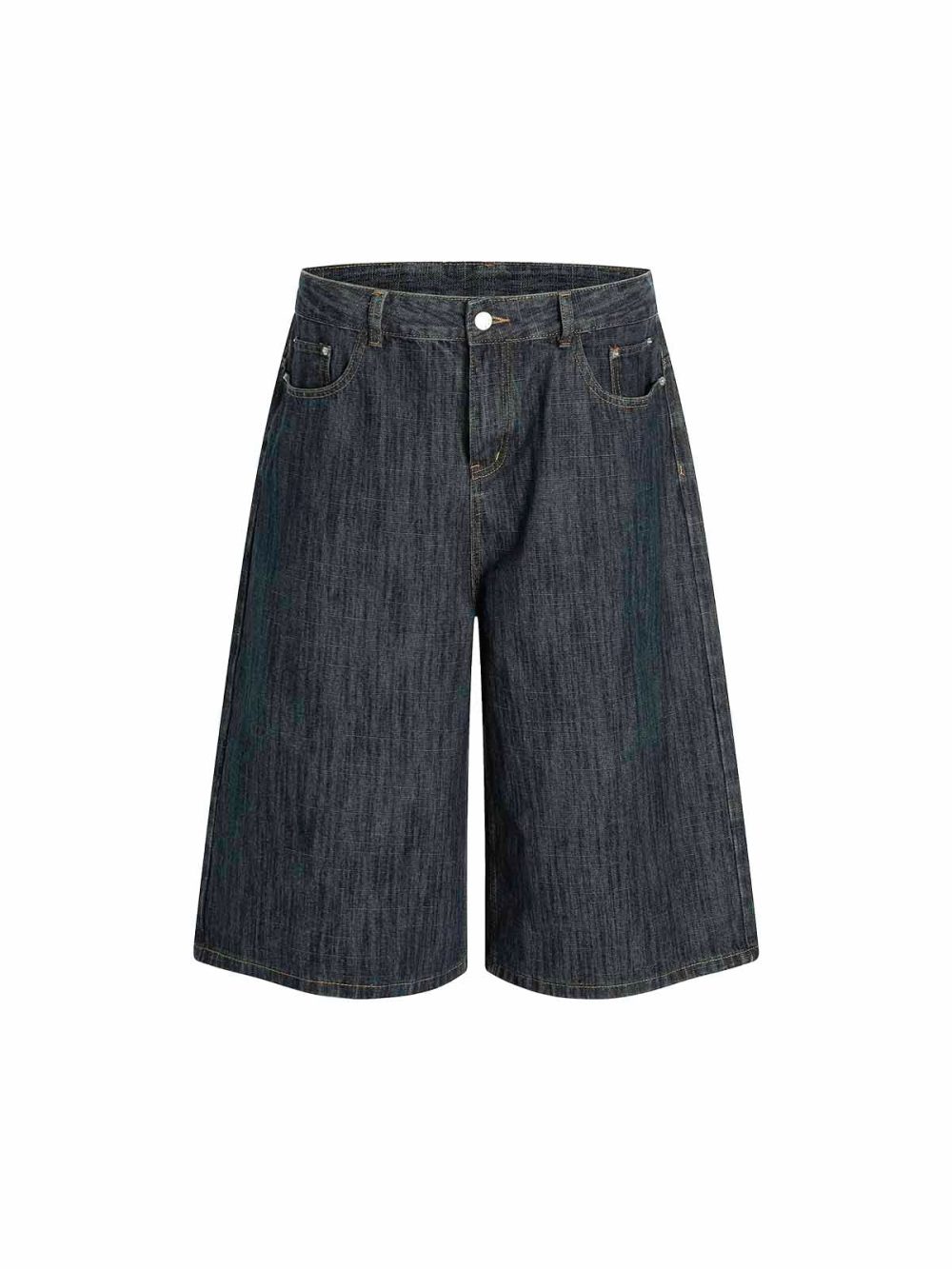 Jacquard Straight-leg Mid-rise Jeans