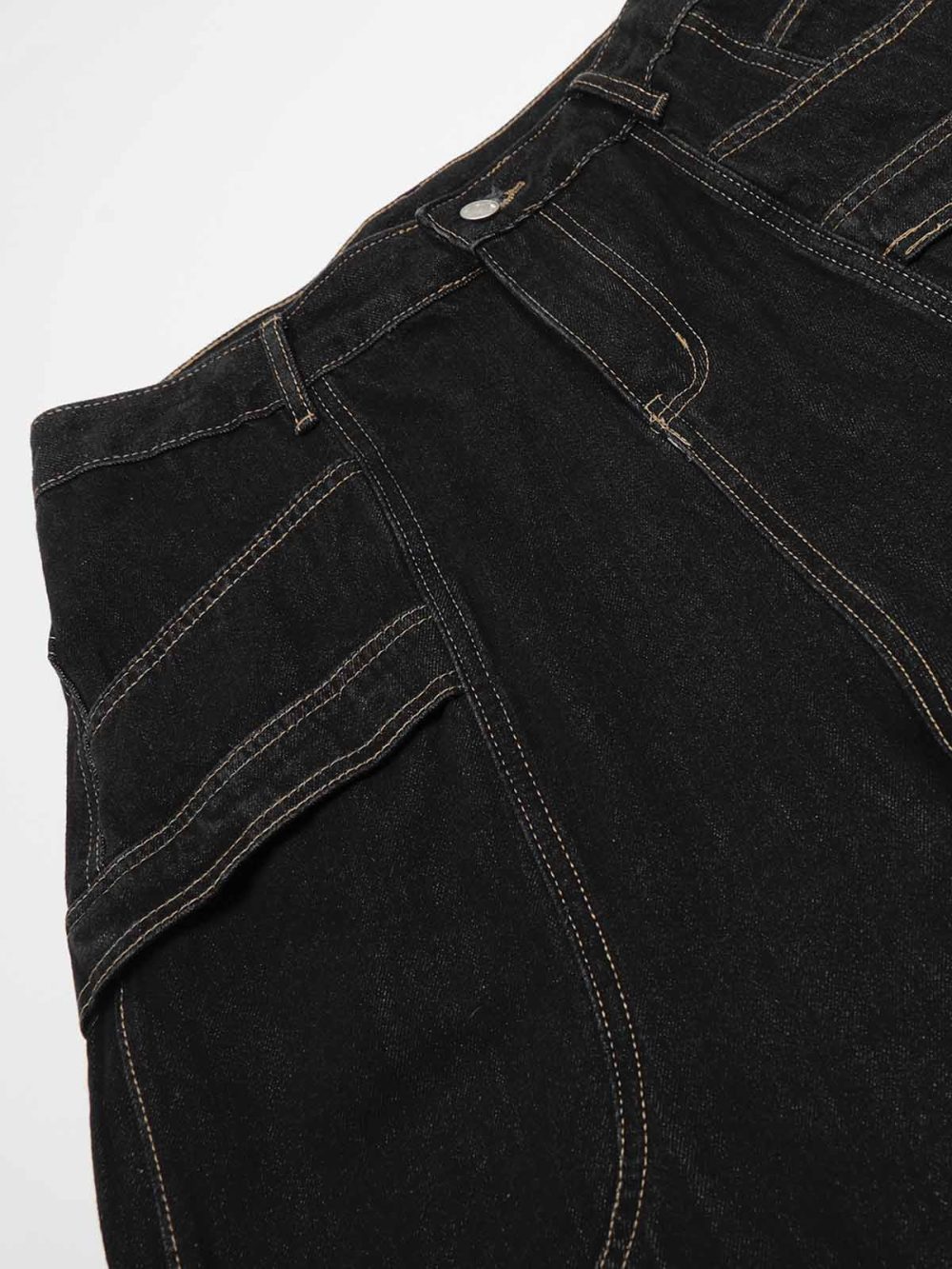 Pocket Straight-leg Mid-rise Jeans - Image 11