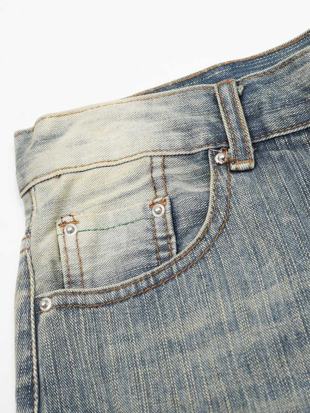 Gradient Machete-Cut Capri Jeans - Image 6