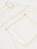 High-Street Design Curved-Leg Pants
