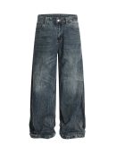 Vintage Relaxed Straight-Leg Jeans