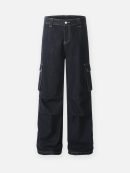Stylish Streetwear Multi-Pocket Jeans