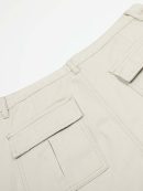 Tassel-Tie Cargo Shorts Jeans