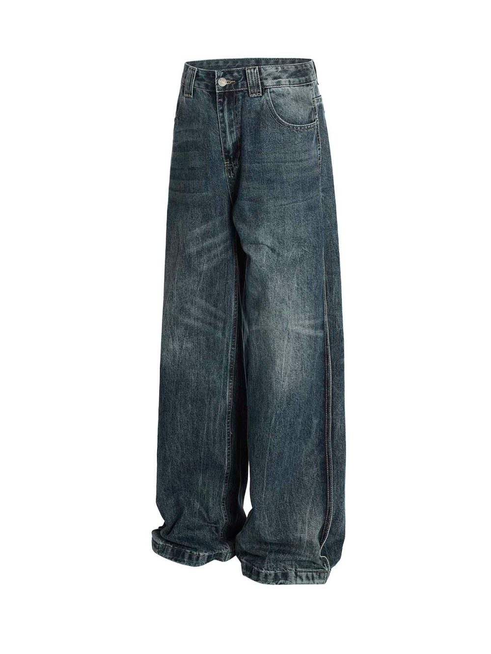 Vintage Relaxed Straight-Leg Jeans - Image 2