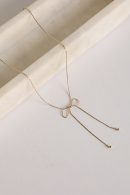 Nora Gold Bow Chain Necklace