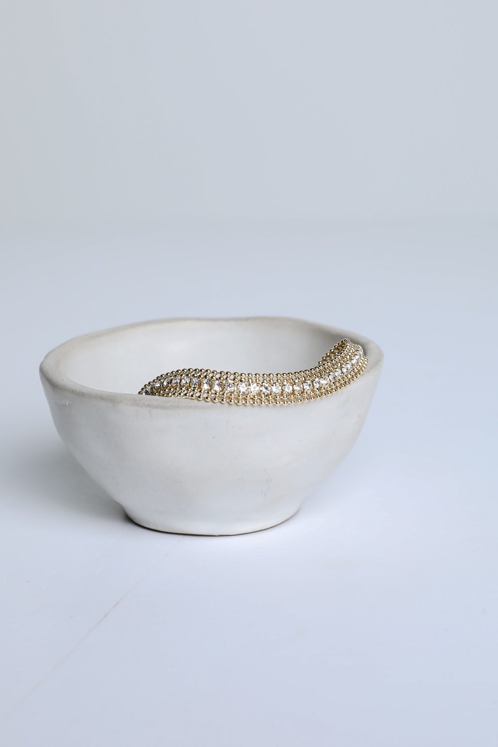 Eleanor Gold Rhinestone Bracelet - Image 3