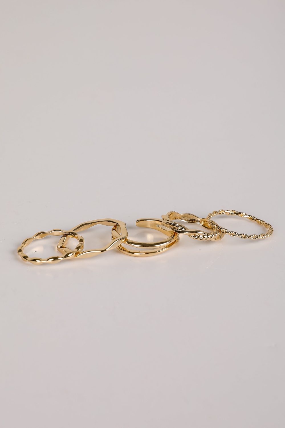 Hanna Gold Ring Set - Image 2