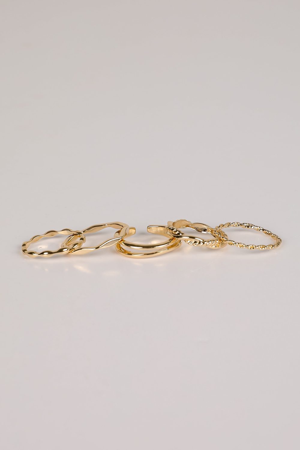 Hanna Gold Ring Set - Image 4