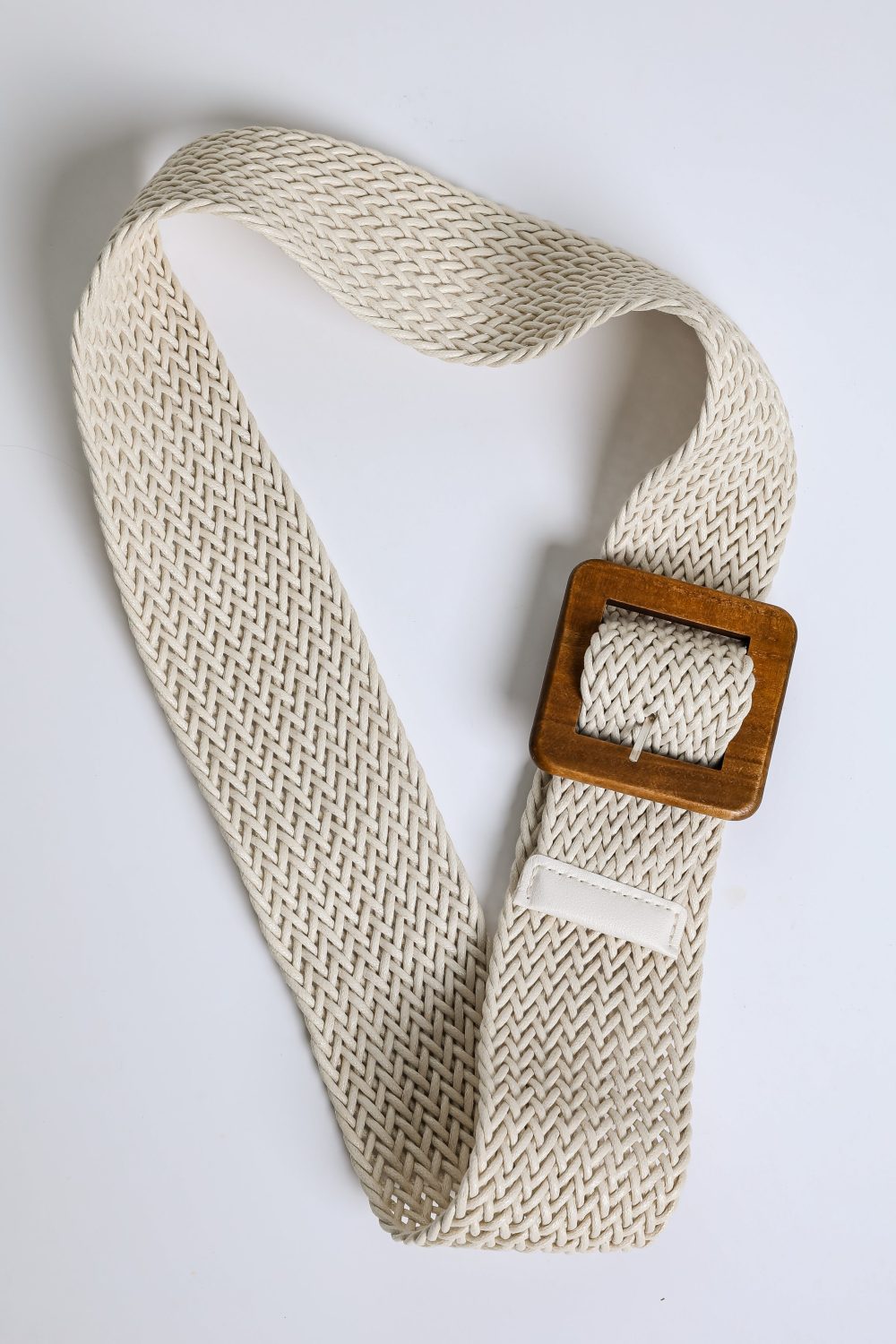 Catch My Drift White Straw Belt - Image 5